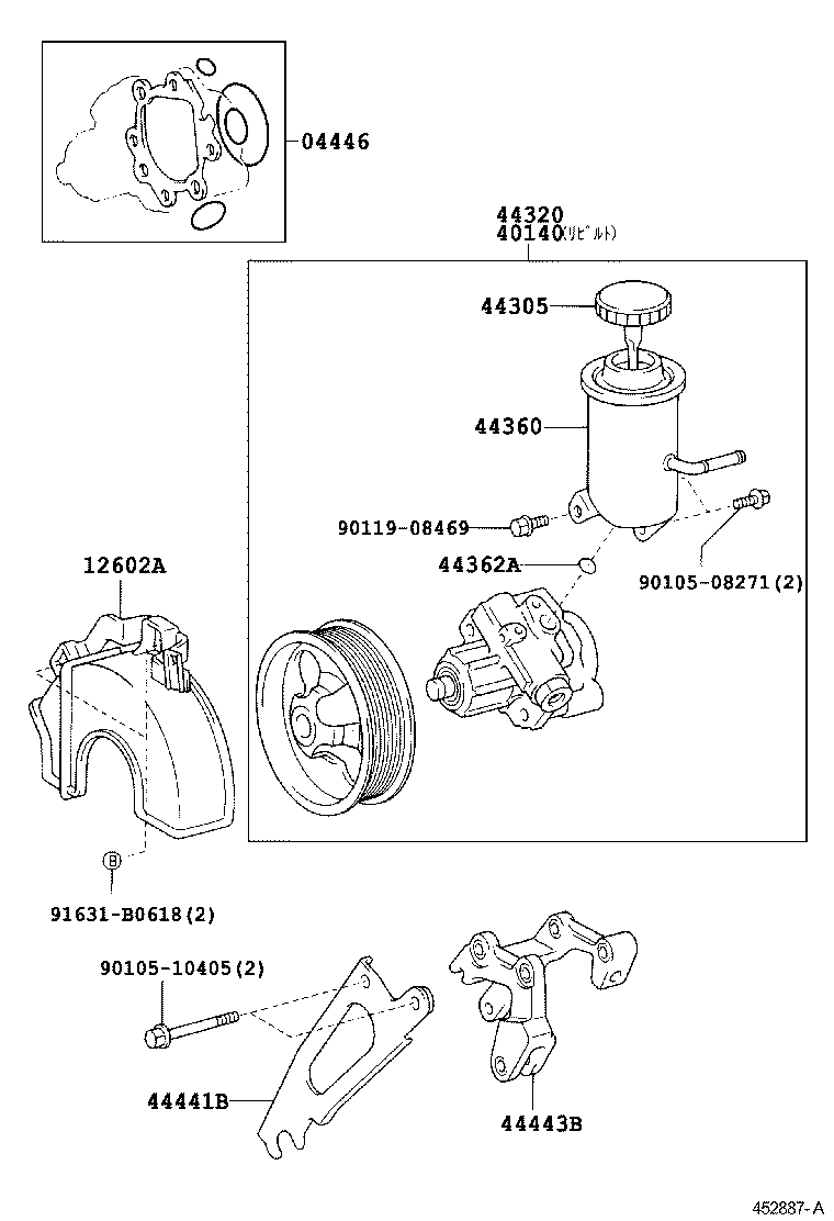 Bomba de paletas y depósito