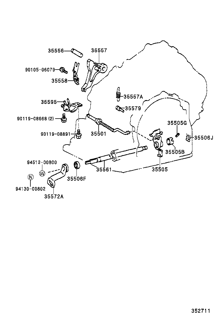 Throttle Link & Valve Lever