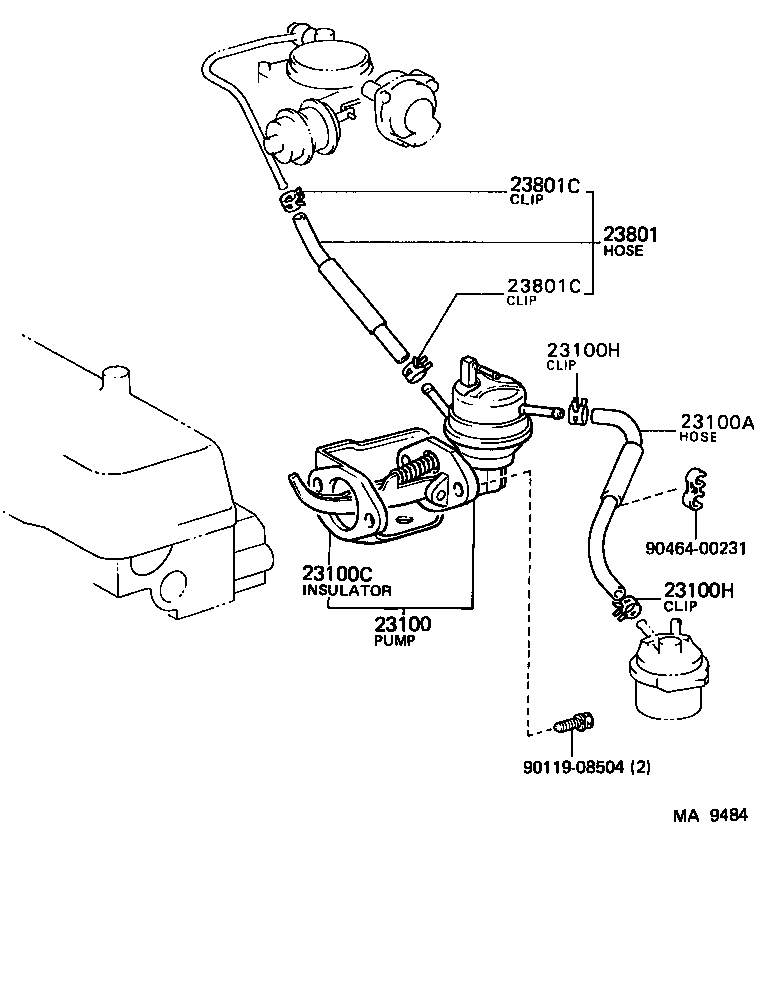 Fuel Pump & Pipe