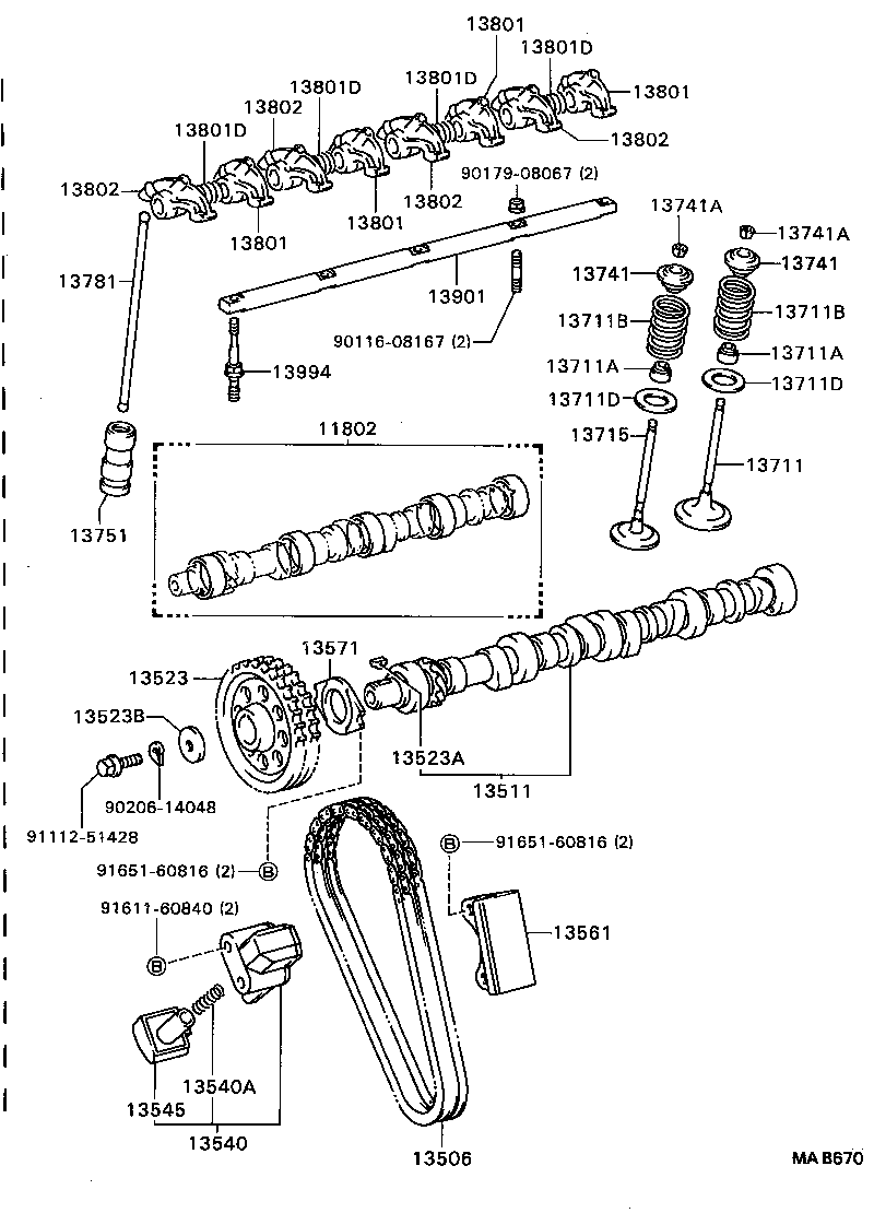 Camshaft & Valve