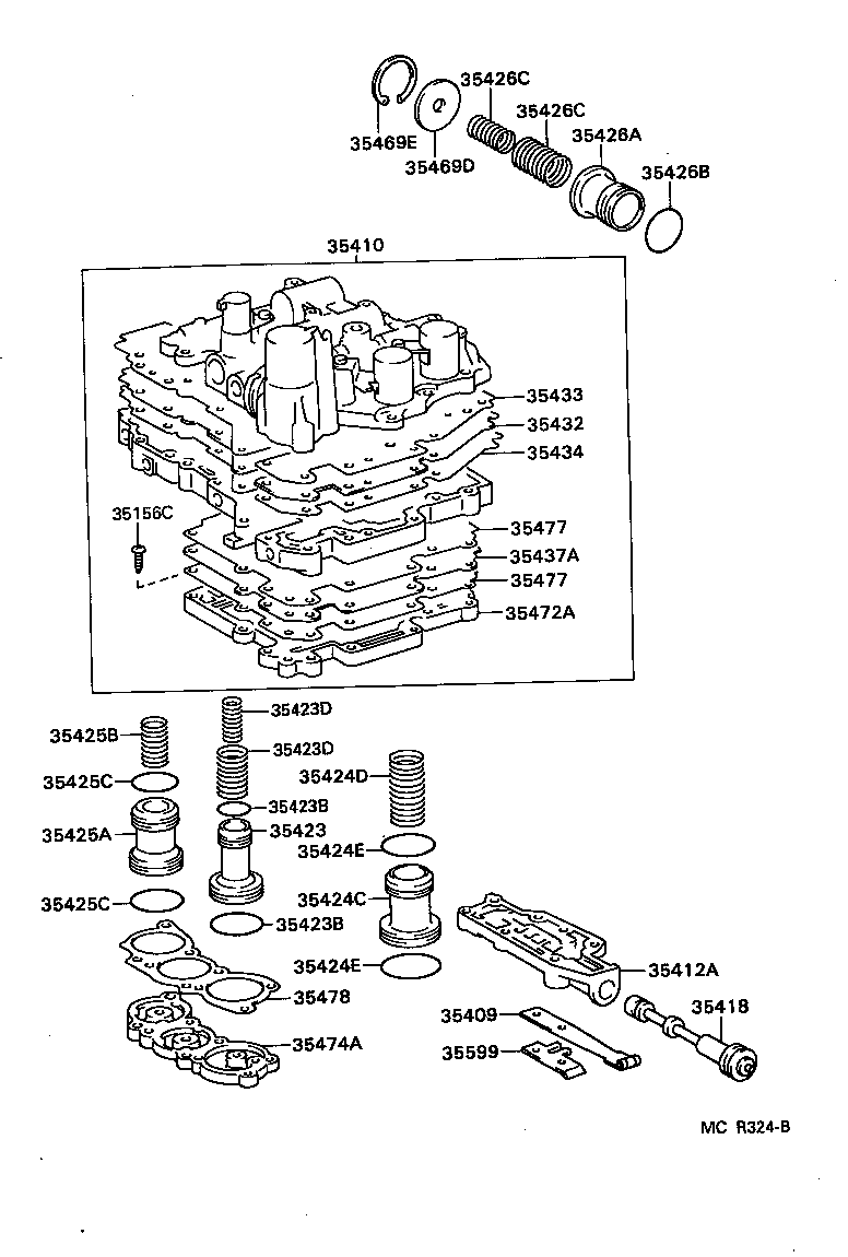 Valve Body Oil Strainer