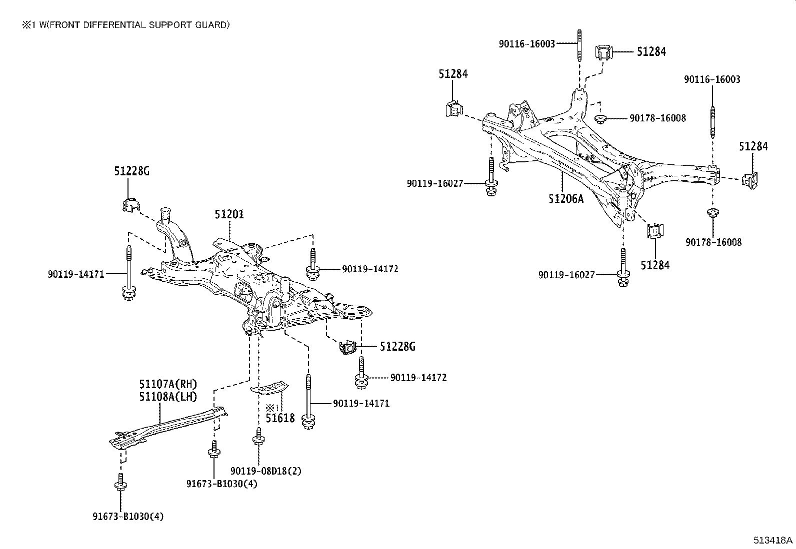 Suspension Crossmember & Under Cover