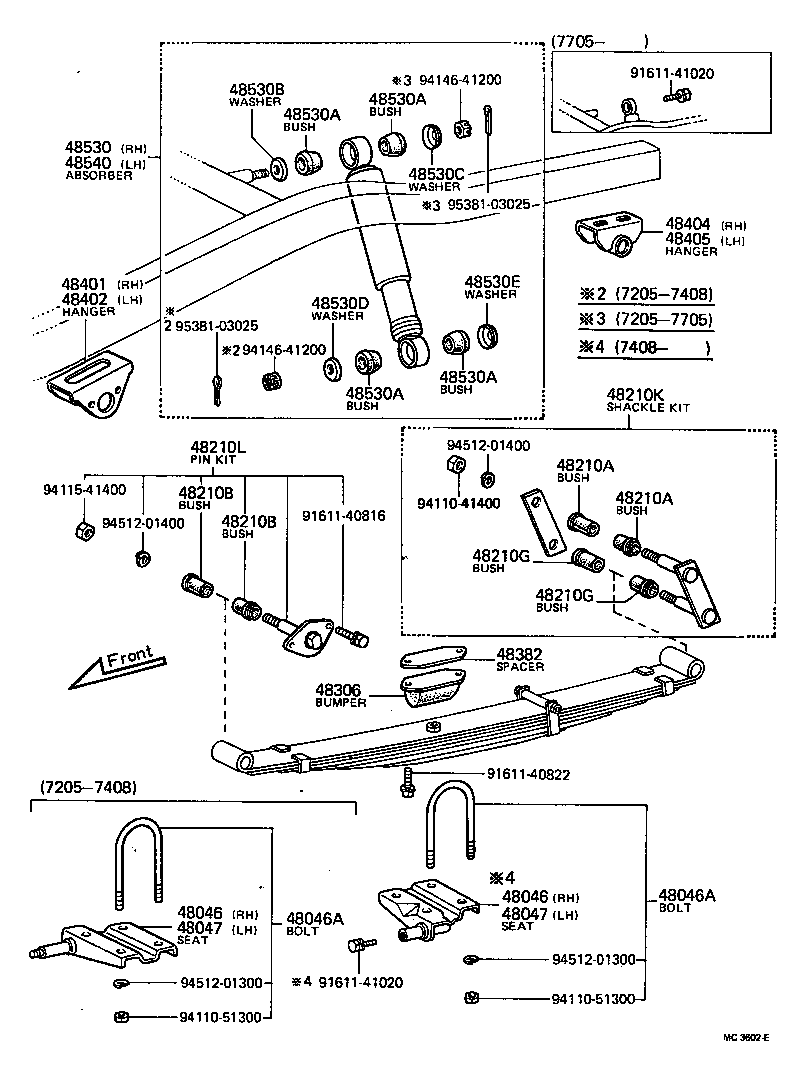 Rear Spring & Shock Absorber