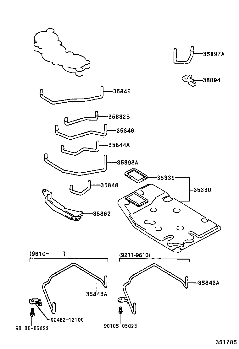 Valve Body Oil Strainer