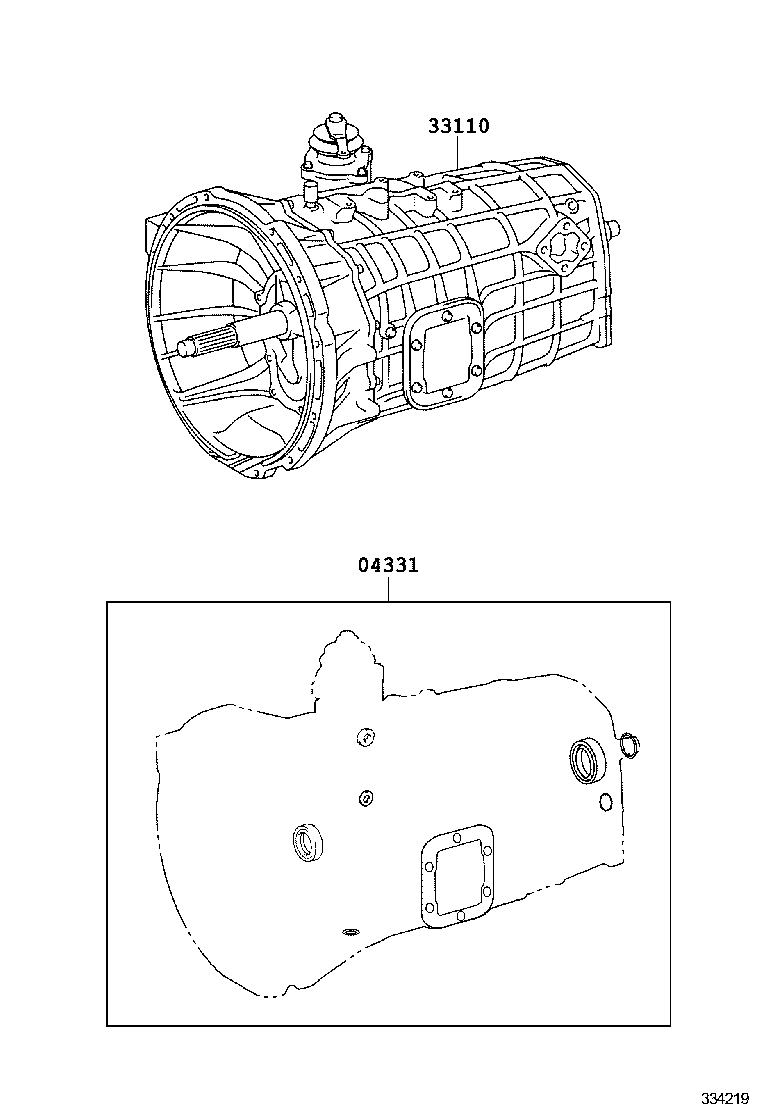 Transaxle Or Transmission Assy & Gasket Kit