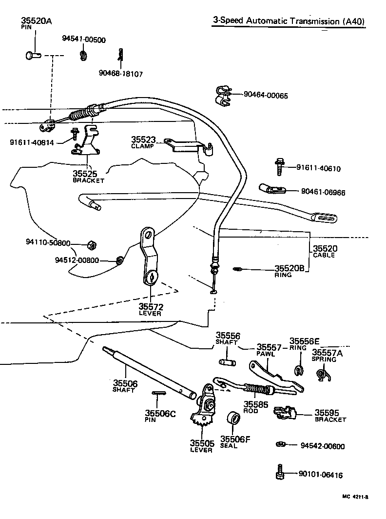 Throttle Link & Valve Lever