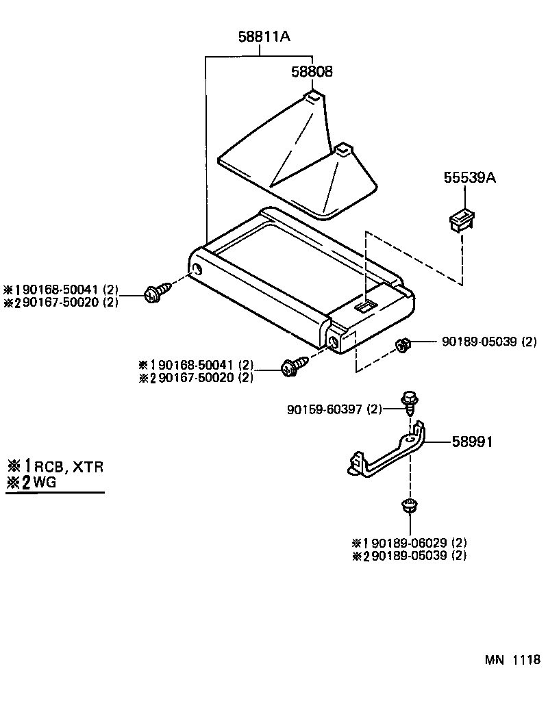 Console Box & Bracket