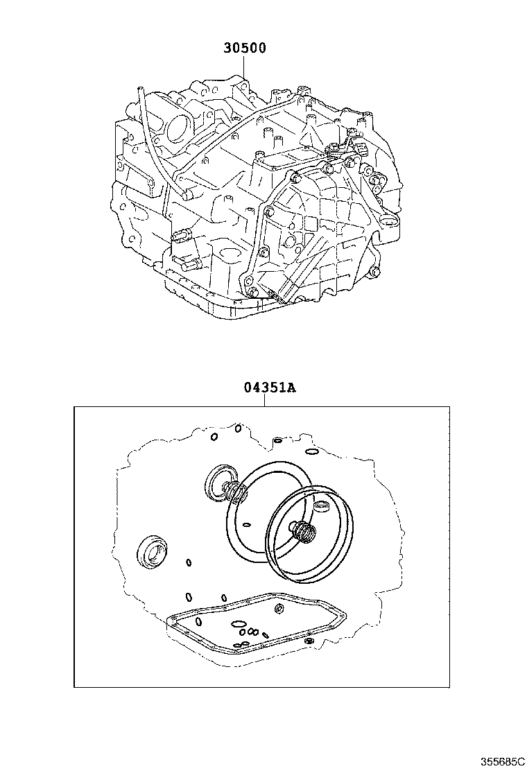 Transaxle Or Transmission Assy & Gasket Kit