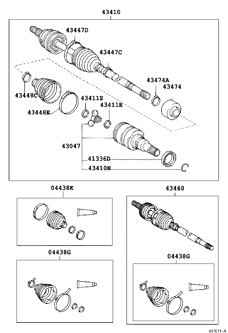 Front Drive Shaft