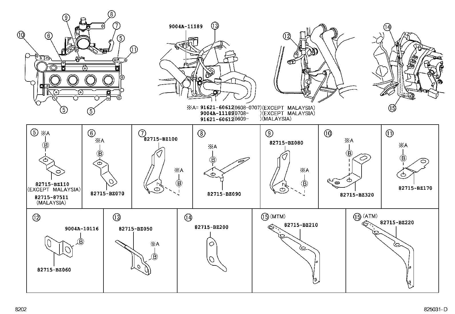 Wiring & Clamp