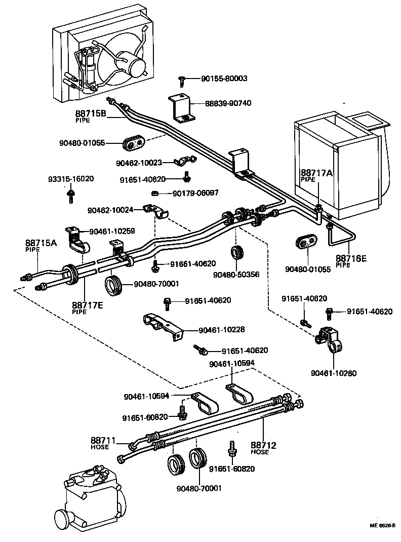 Cooler Piping