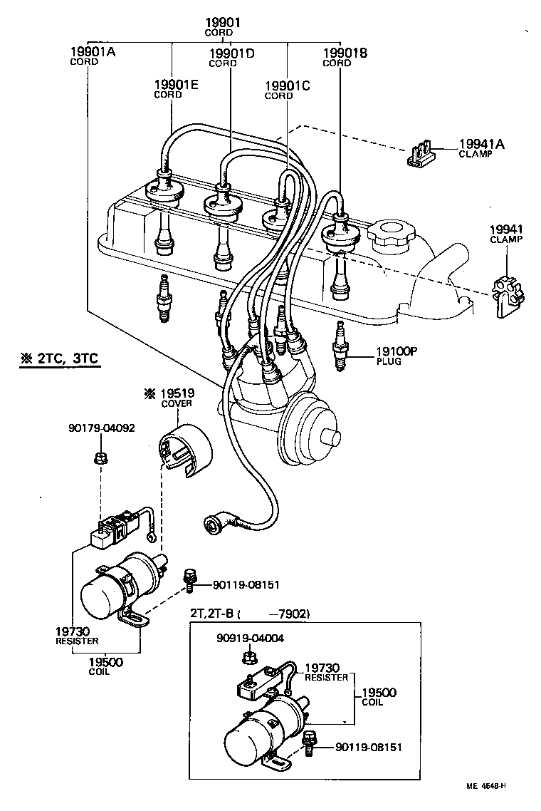 Ignition Coil Spark Plug Glow Plug