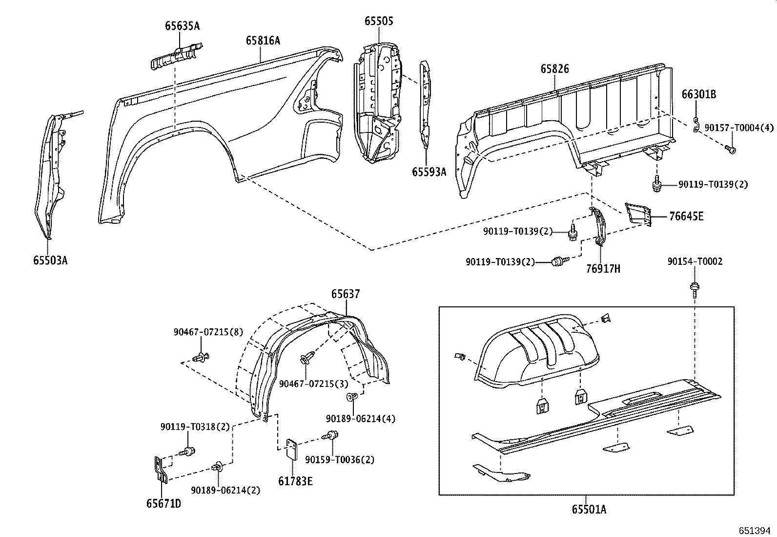 Rear Body Side Panel