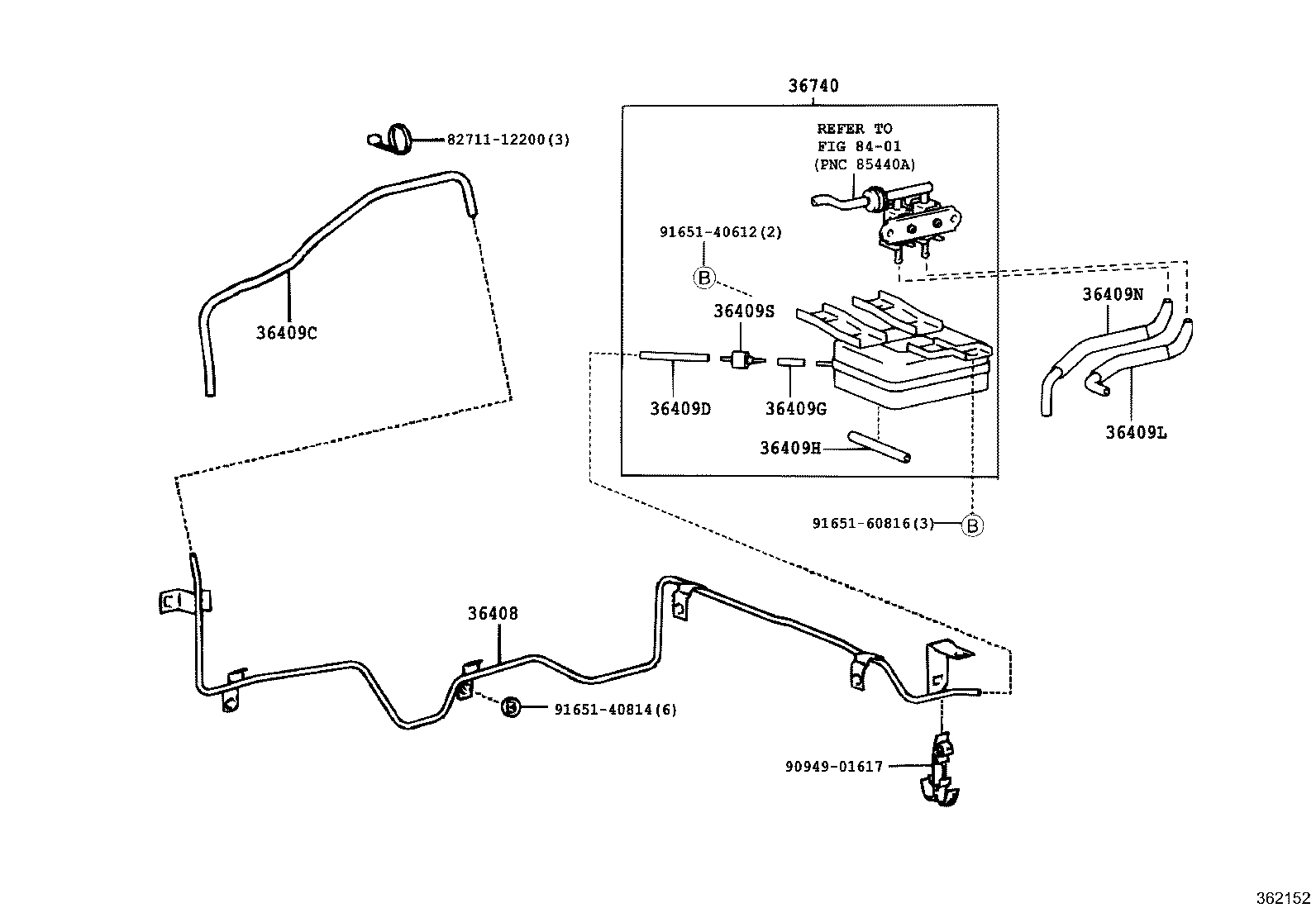 Transfer Vacuum Piping