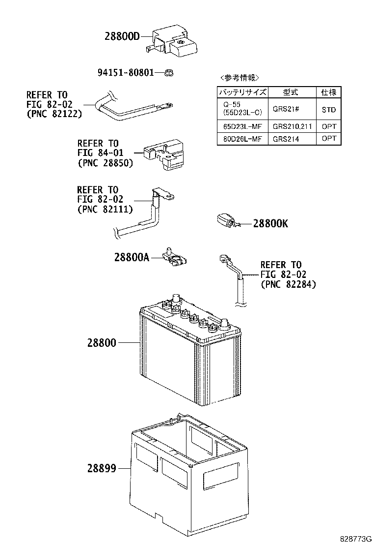 Battery Battery Cable