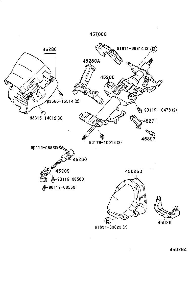 Steering Column & Shaft