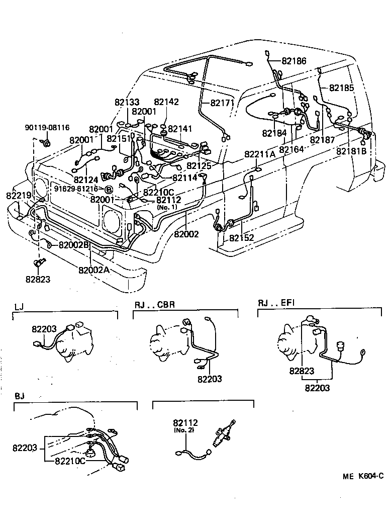 Wiring & Clamp