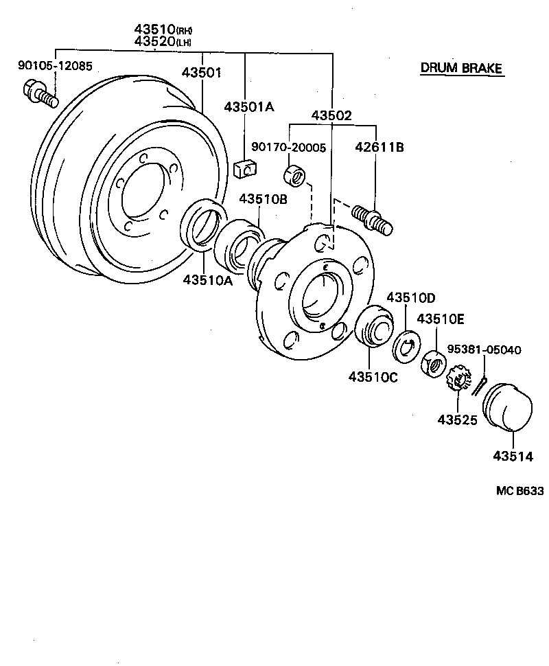Front Axle Hub