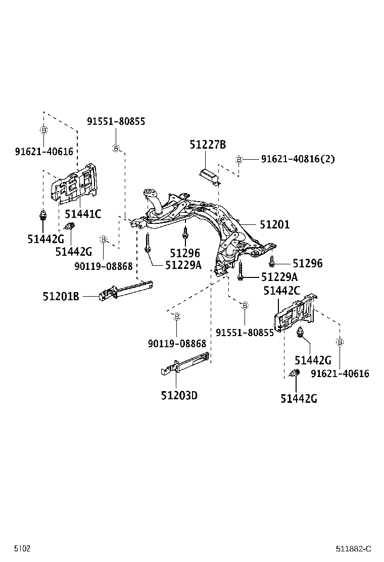 Suspension Crossmember & Under Cover