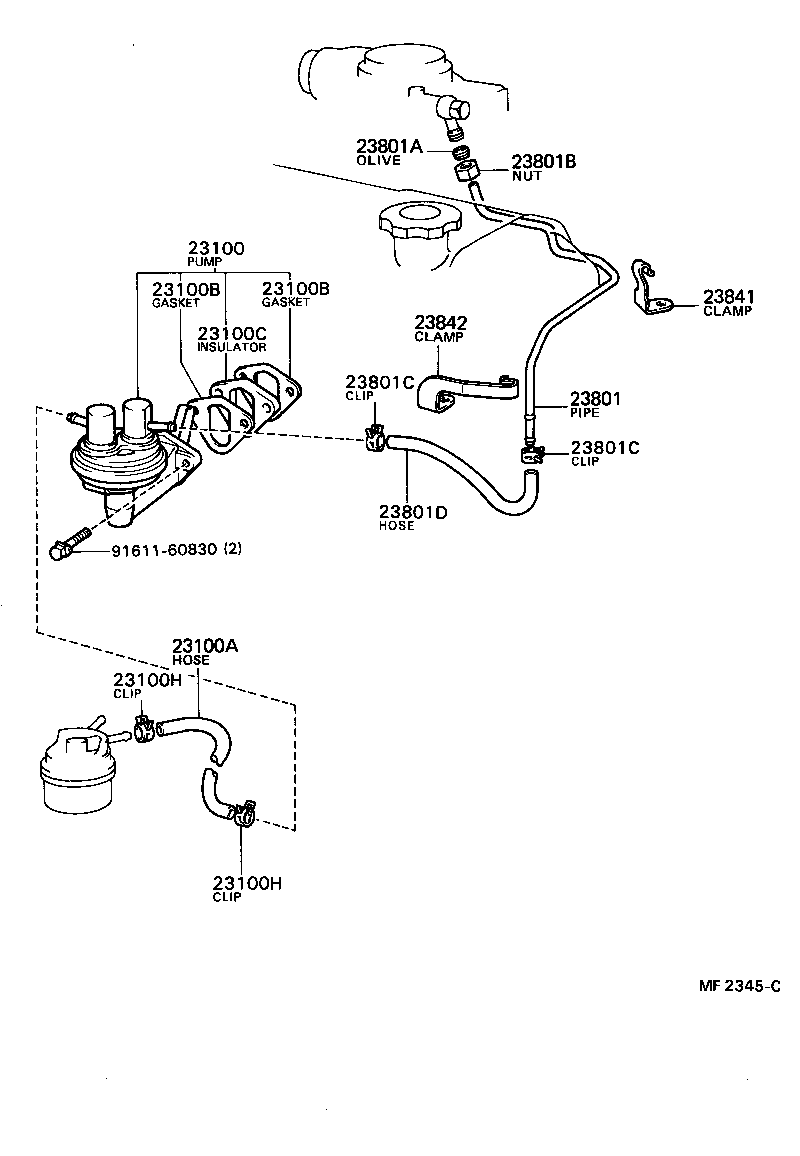 Fuel Pump & Pipe