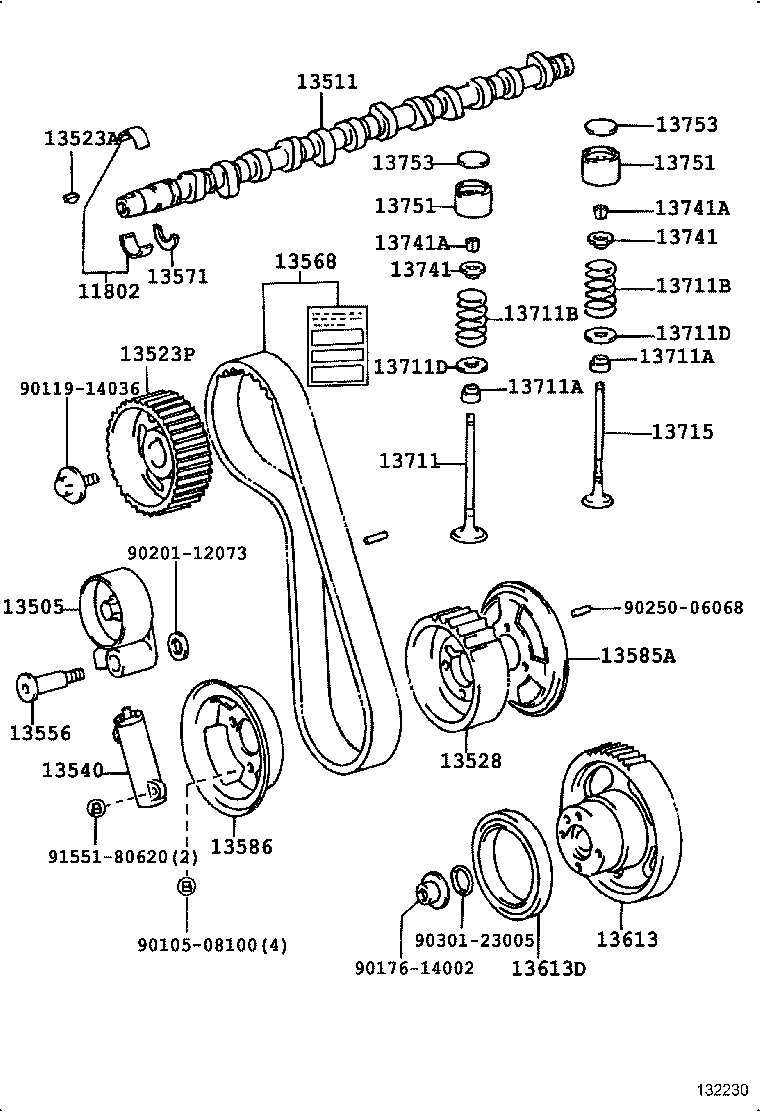 Camshaft & Valve