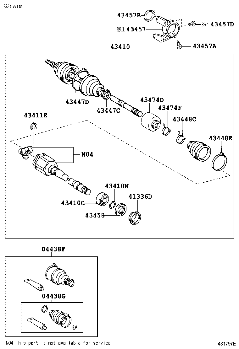 Front Drive Shaft