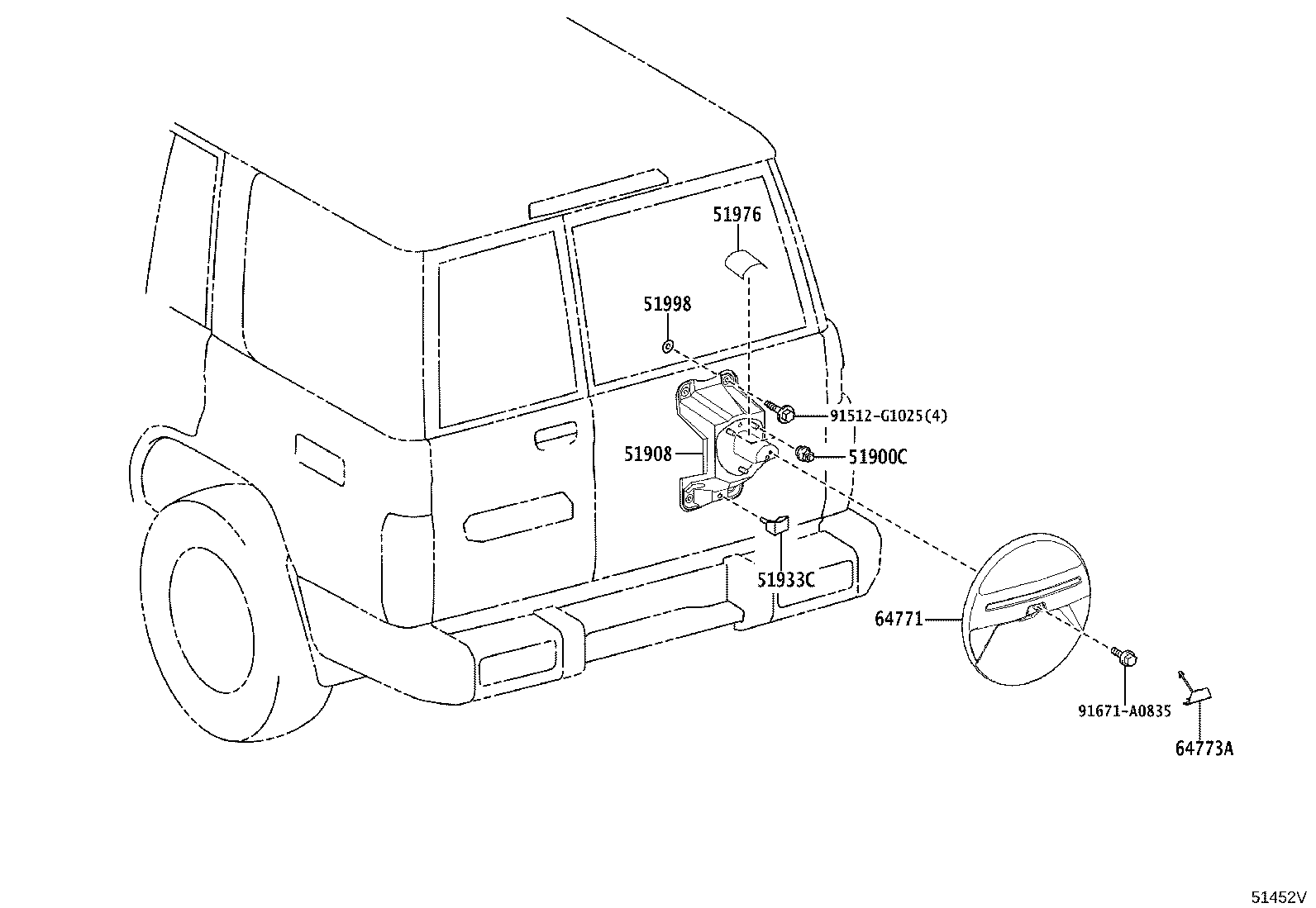 Spare Wheel Carrier