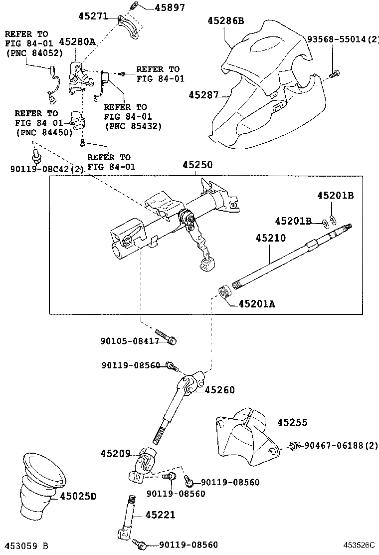 Steering Column & Shaft
