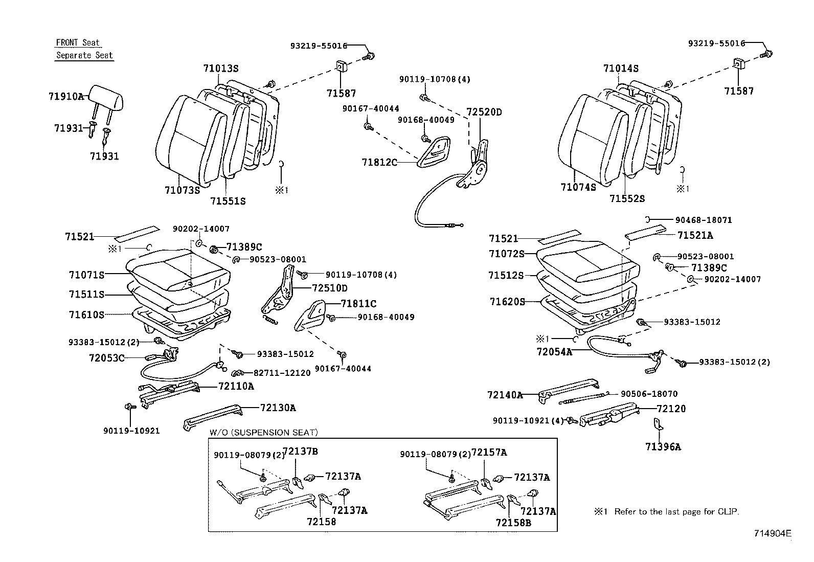 Seat & Seat Track