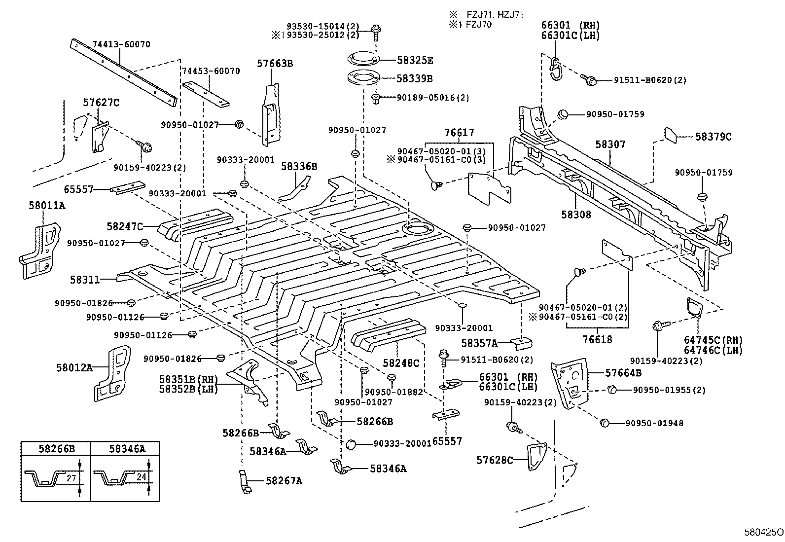 Rear Floor Panel