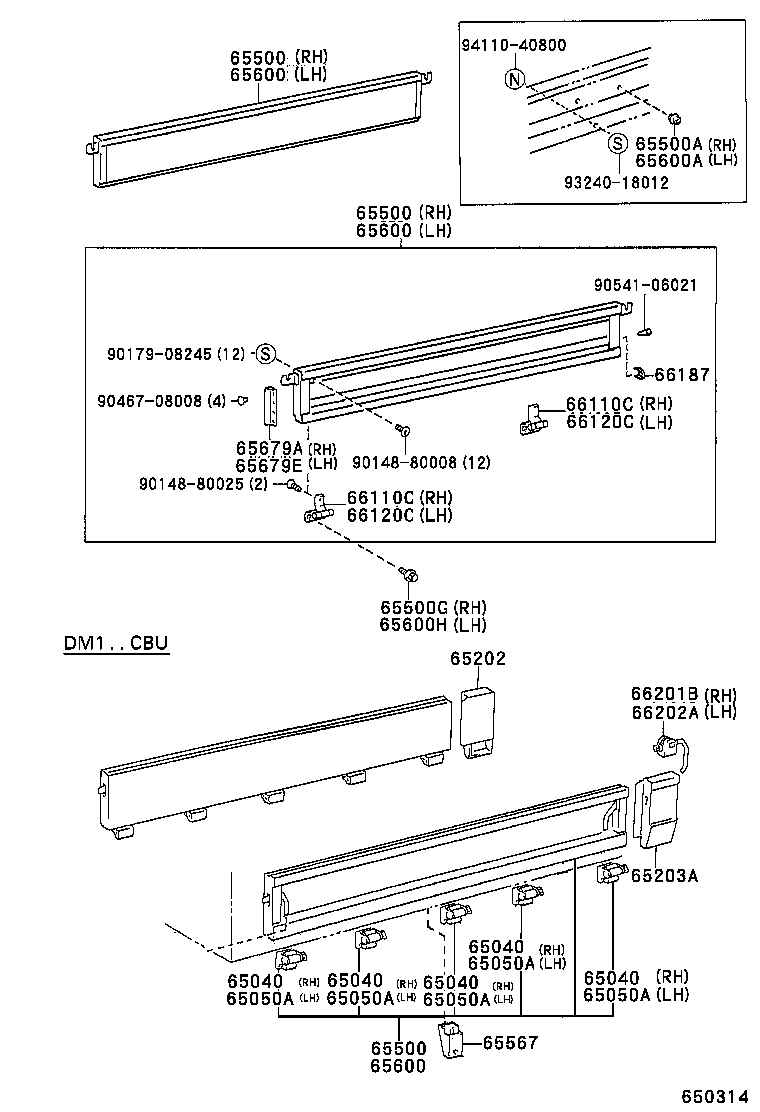 Rear Body Side Panel