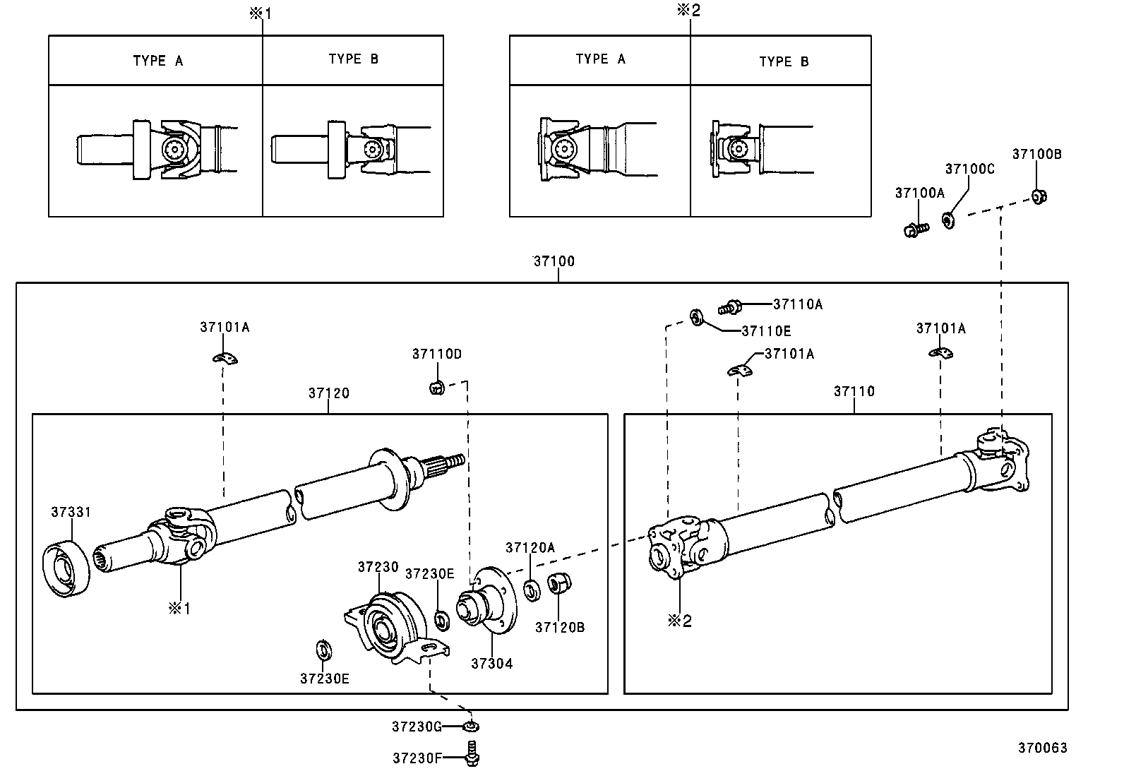 Propeller Shaft & Universal Joint