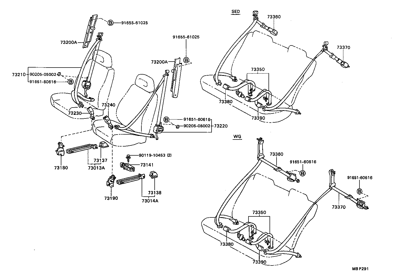 Seat Belt, Child Restraint Seat