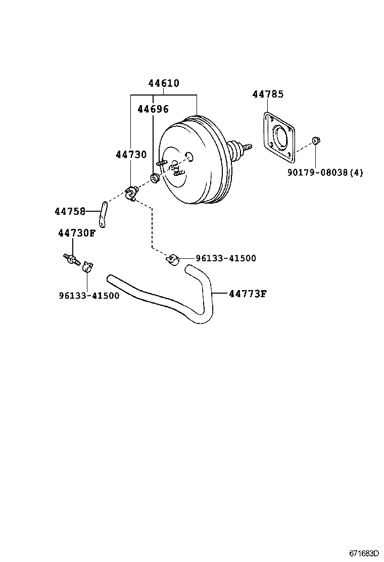 Brake Booster & Vacuum Tube