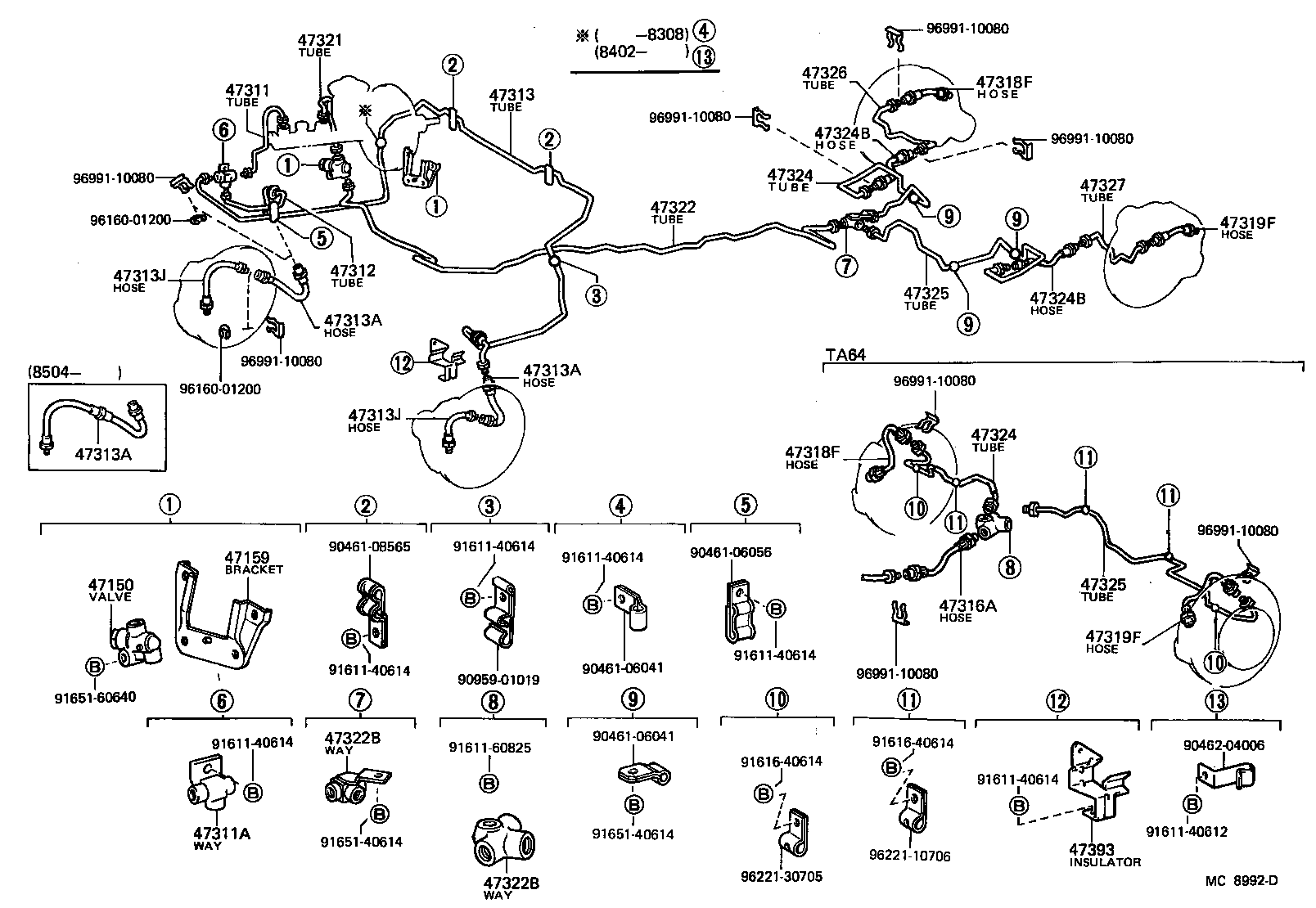 Brake Tube Clamp