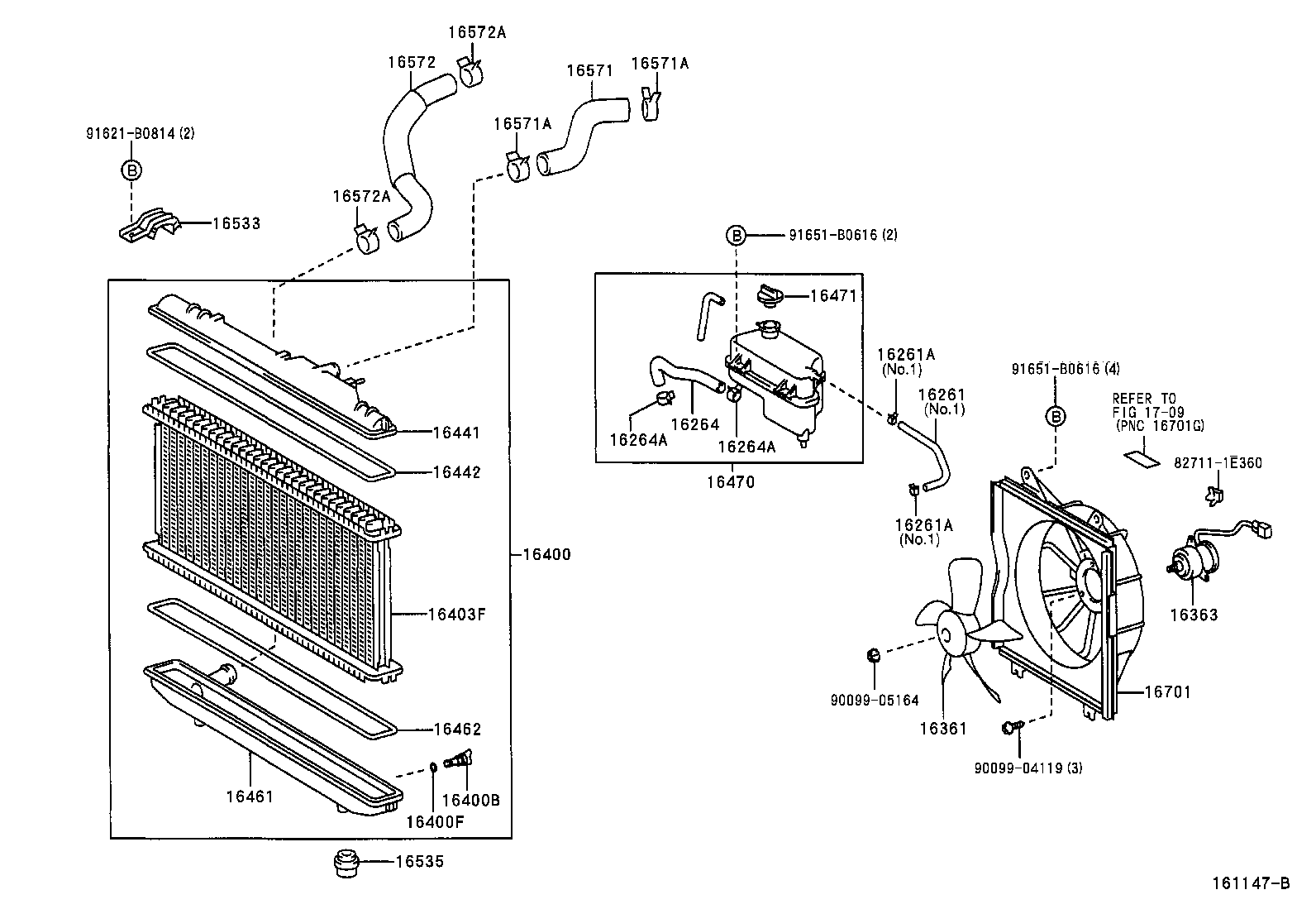 Radiator Water Outlet
