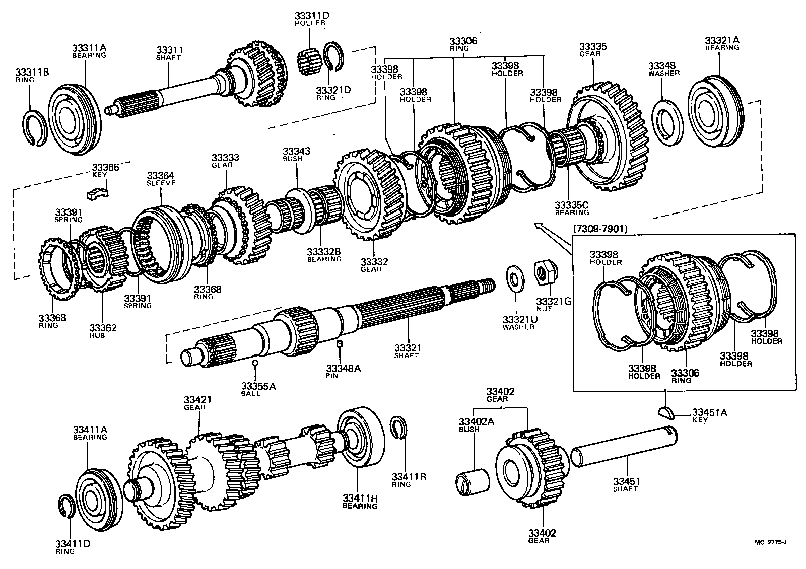 Engranaje de transmisión