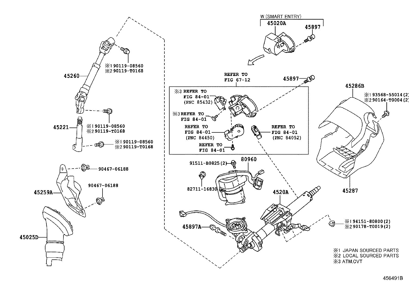 Steering Column & Shaft