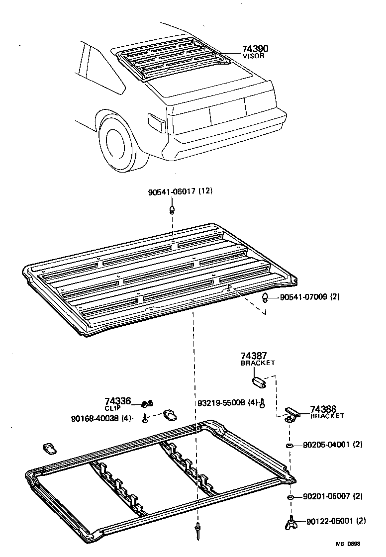 Armrest Visor