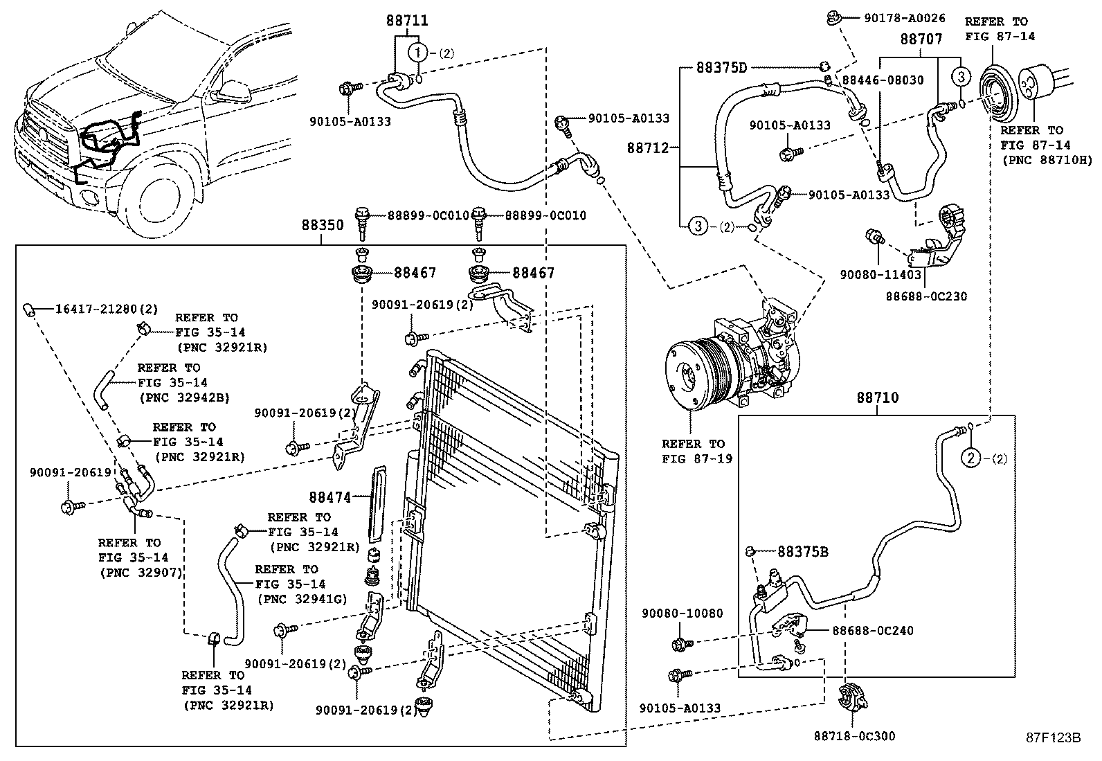 88350-0C010 Unit Assy, Cooler Toyota | YoshiParts