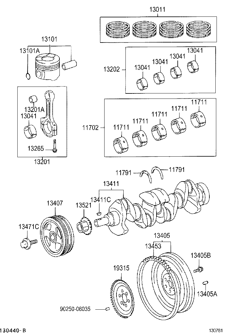 Crankshaft & Piston