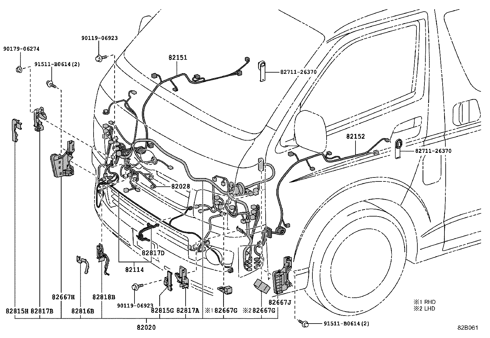 Wiring & Clamp