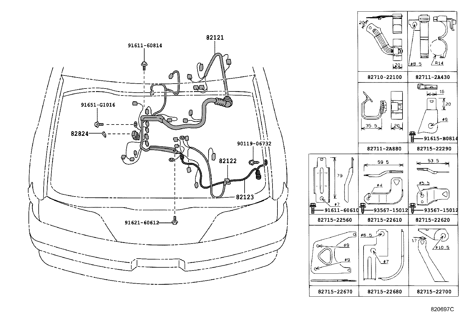 Wiring & Clamp