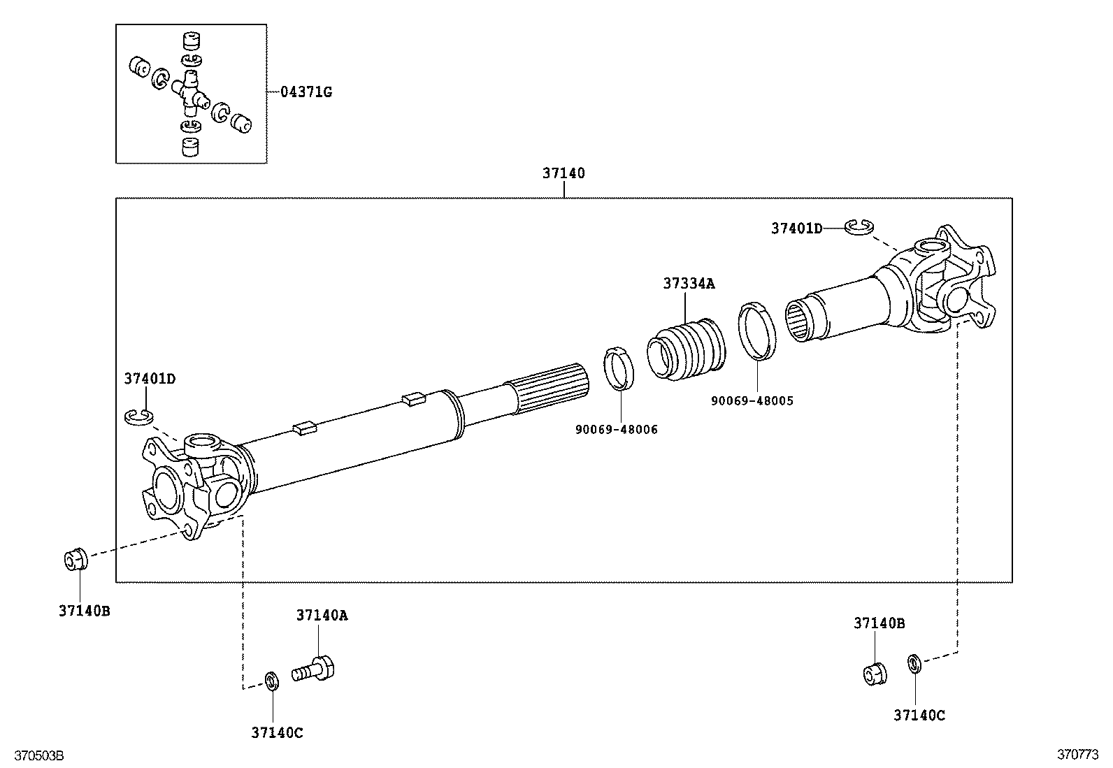 Propeller Shaft & Universal Joint