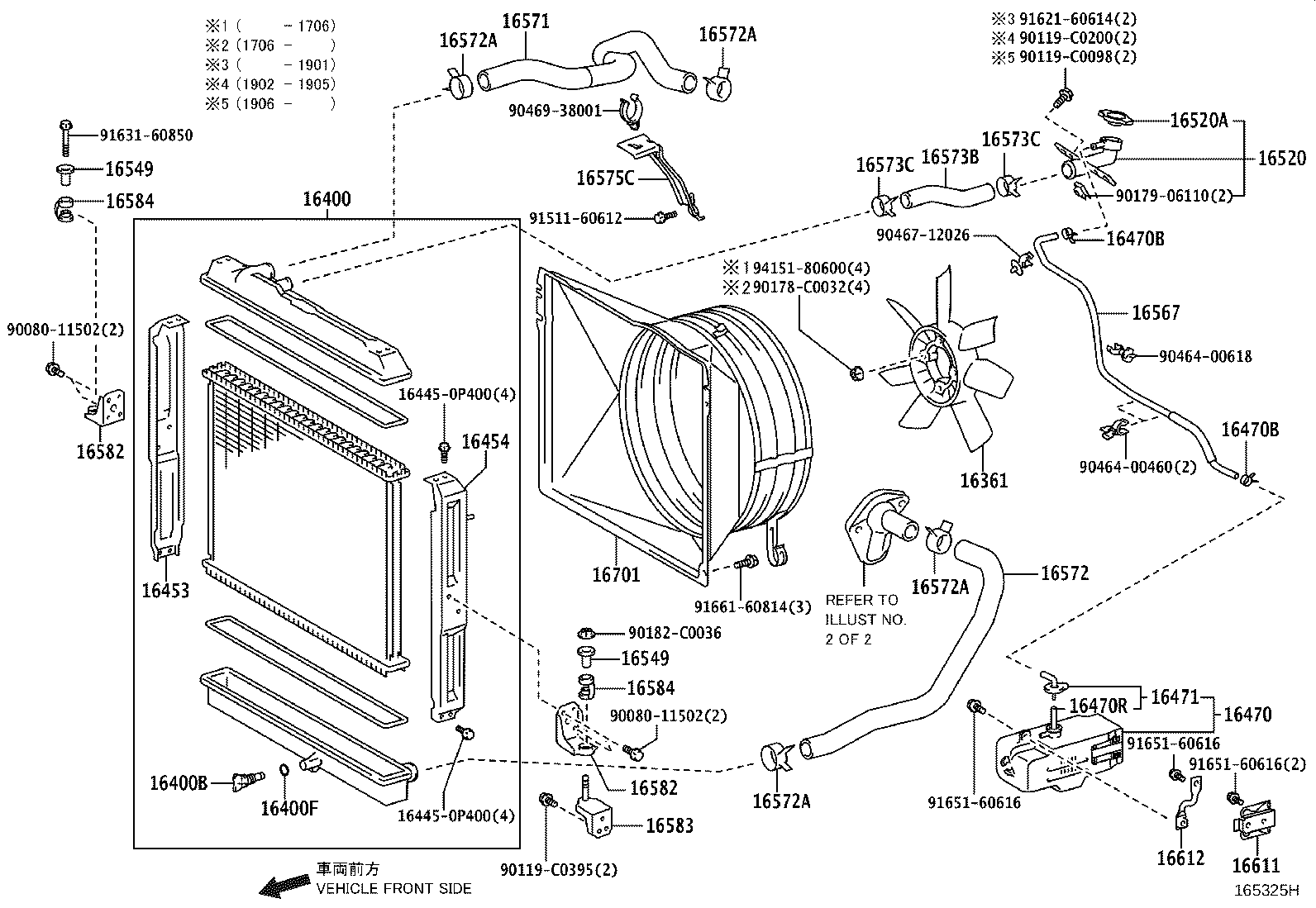 Radiator Water Outlet