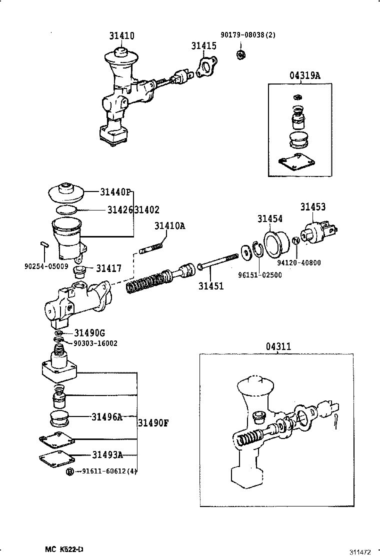 Clutch Master Cylinder