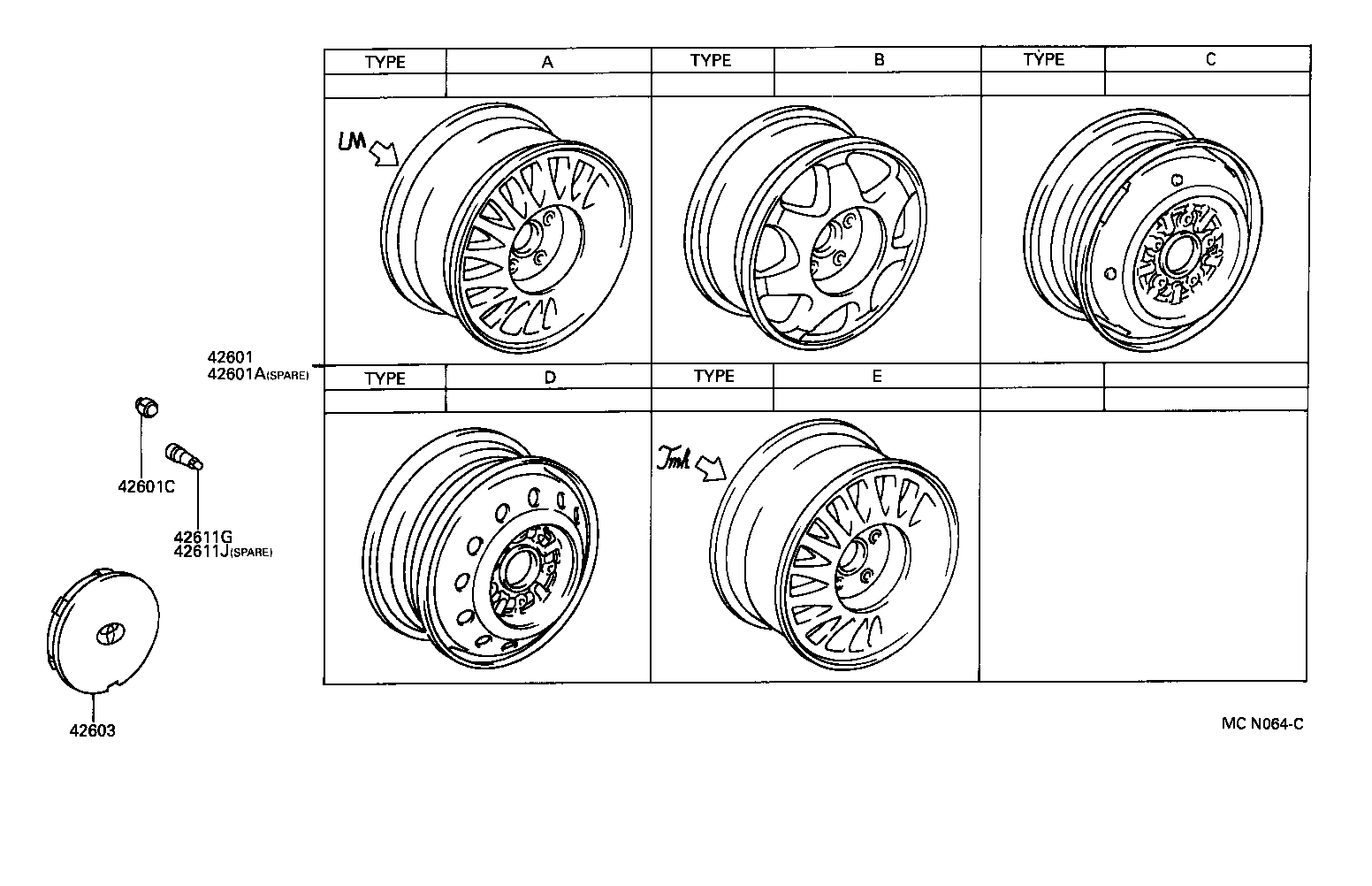 Disc Wheel Cap