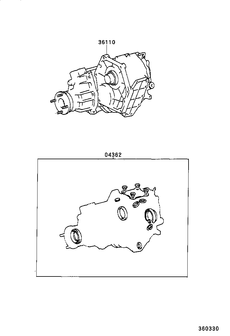 Transfer Assembly Gasket Kit