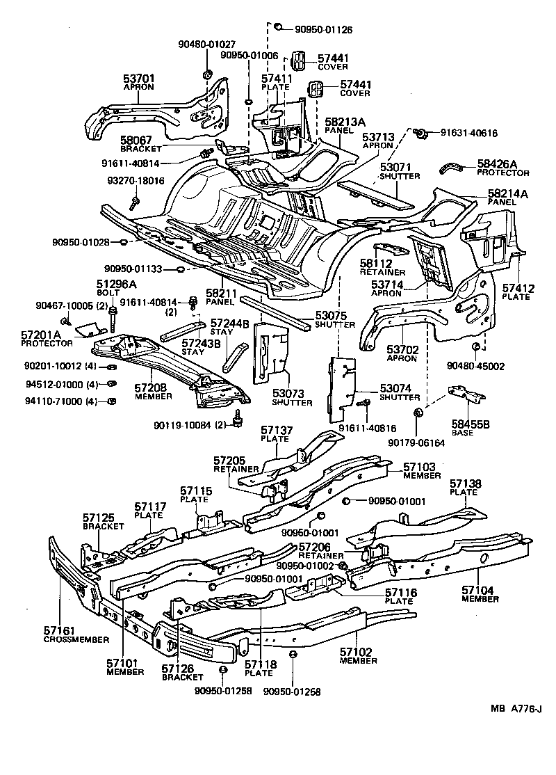 Front Floor Panel