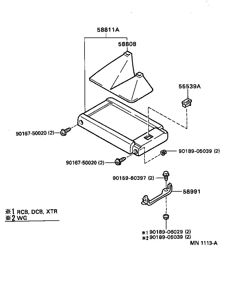 Console Box & Bracket